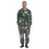 Snuggs Blanket Onesie Green Christmas Deer